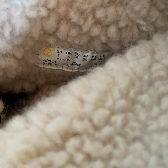 Timberland Anti-Fatigue Sherpa Lined Lace Up Boots, 7 - Picture 9 of 16